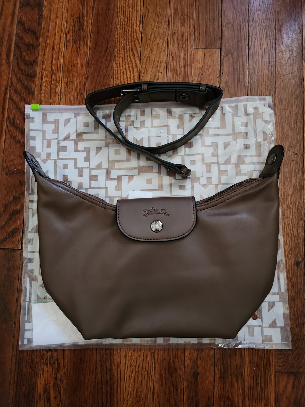 L0ngchamp Pebbled leather Sac A Main Shoulder/hand Bag